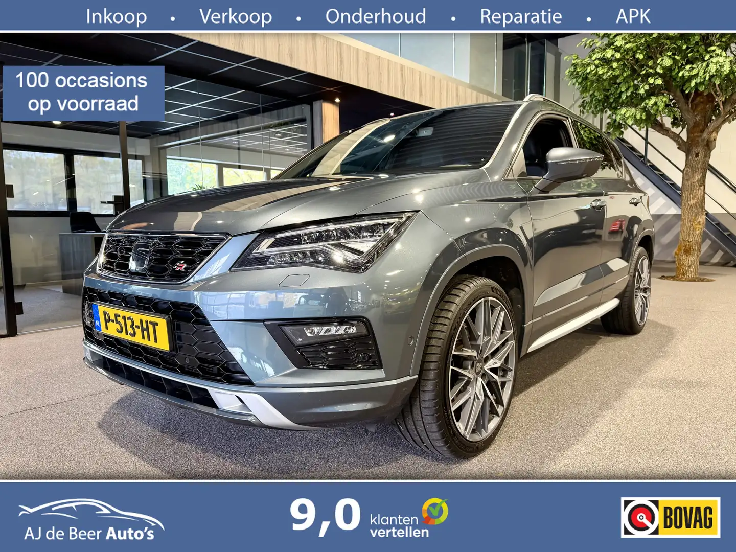 SEAT Ateca 2.0 TSI FR 4DRIVE Business Intense DSG | Camera | Grijs - 1