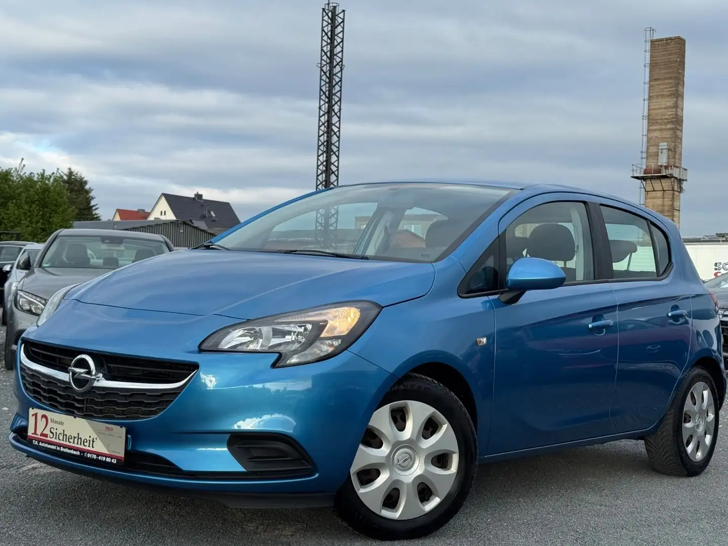 Opel Corsa E Edition ecoFlex Blau - 1