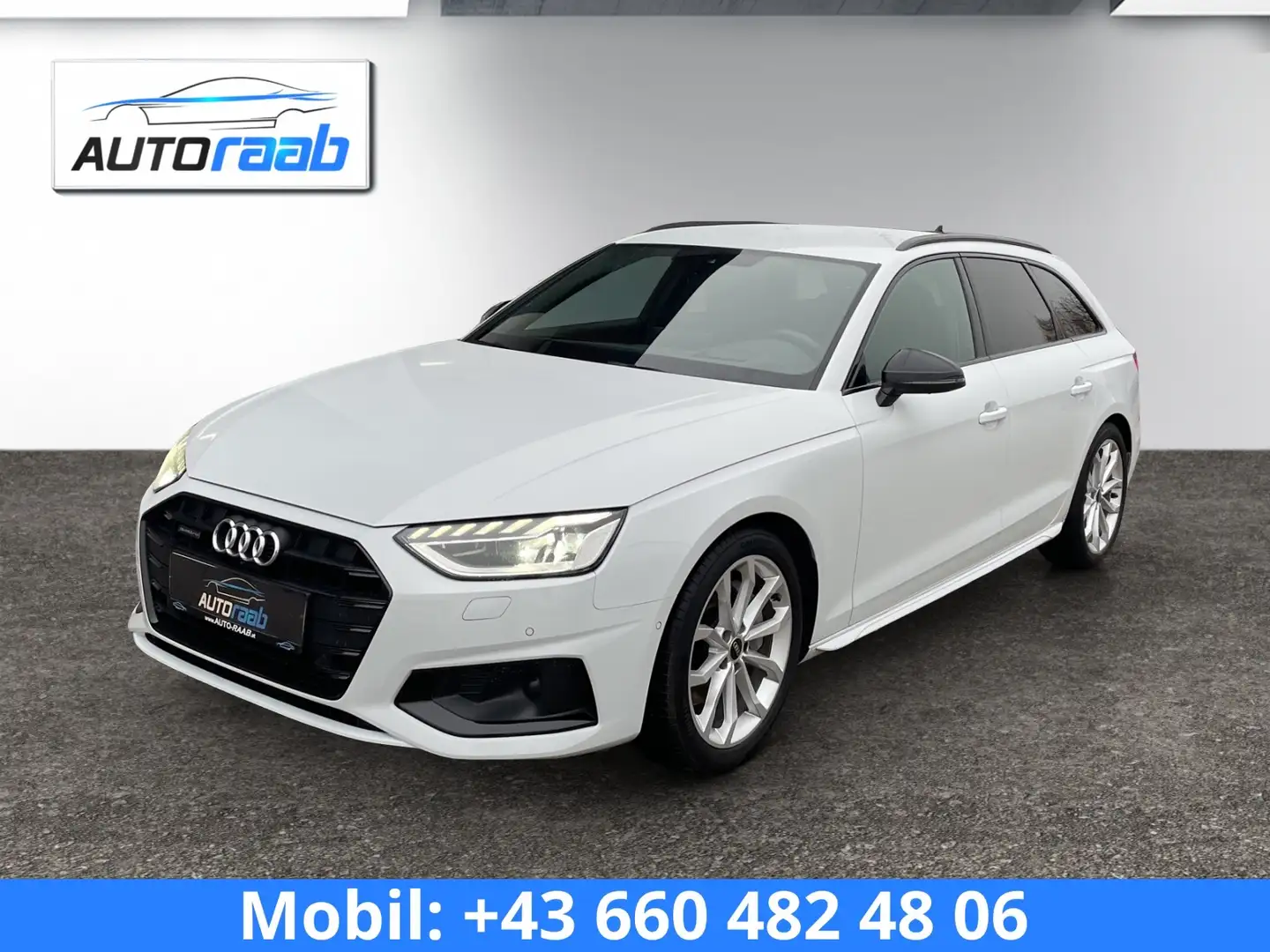 Audi A4 40 TDI quattro advanced S-tronic *RFK*MATRIX*AHV* Weiß - 1