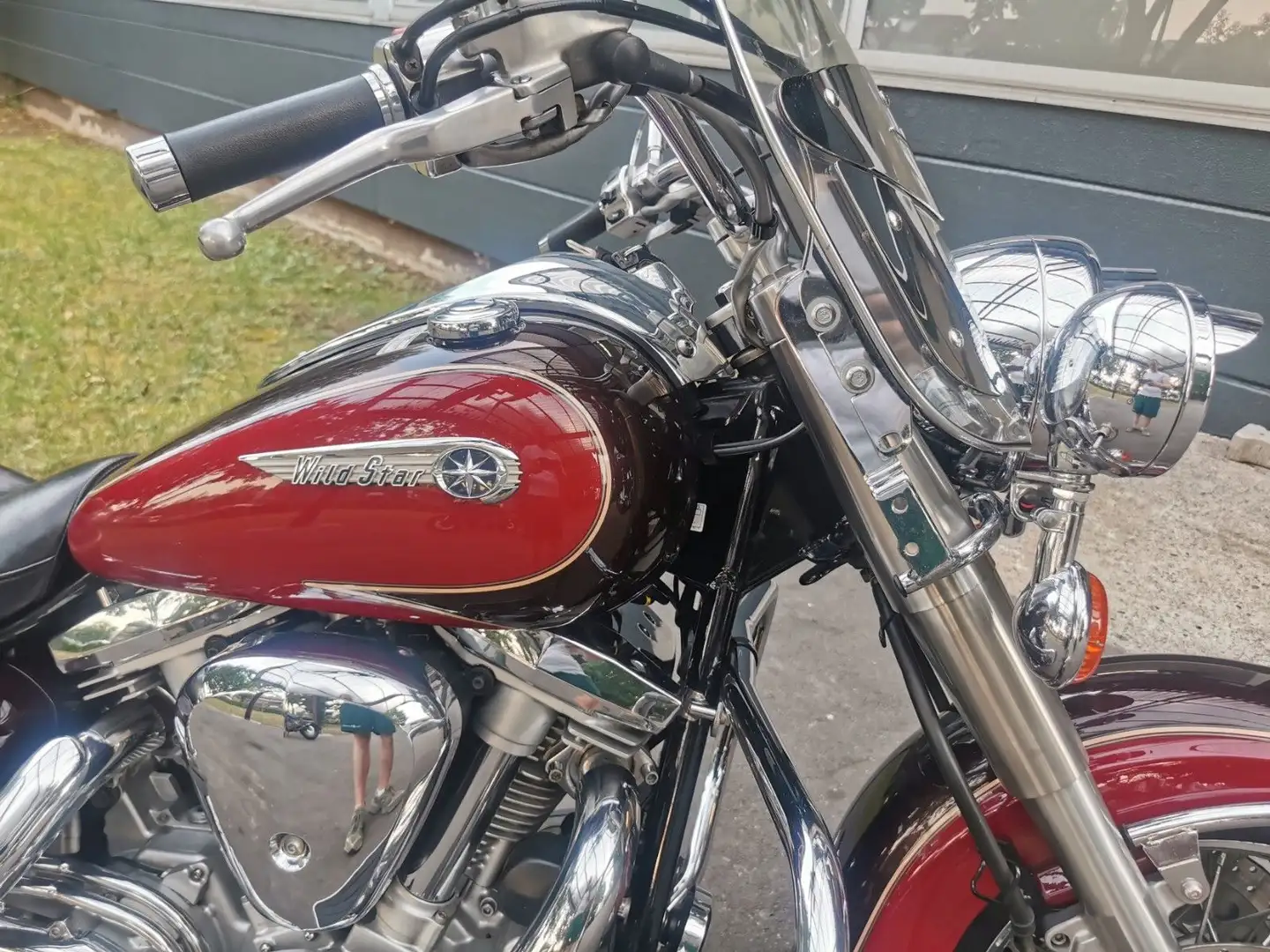 Yamaha XV 1600 Wild Star Rouge - 2