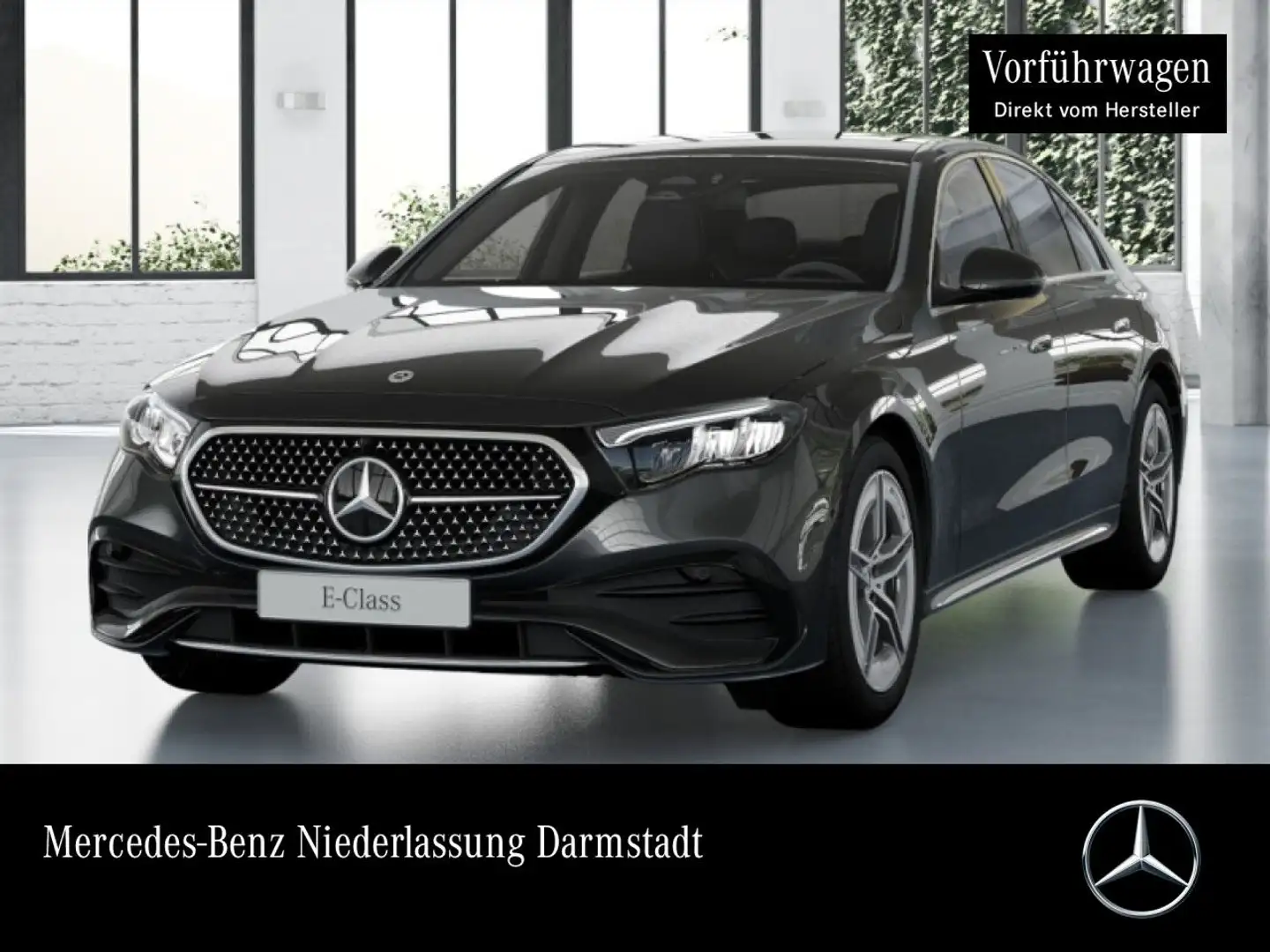 Mercedes-Benz E 300 de AMG Burmester Distr. LED Kamera Totwinkel Grau - 1