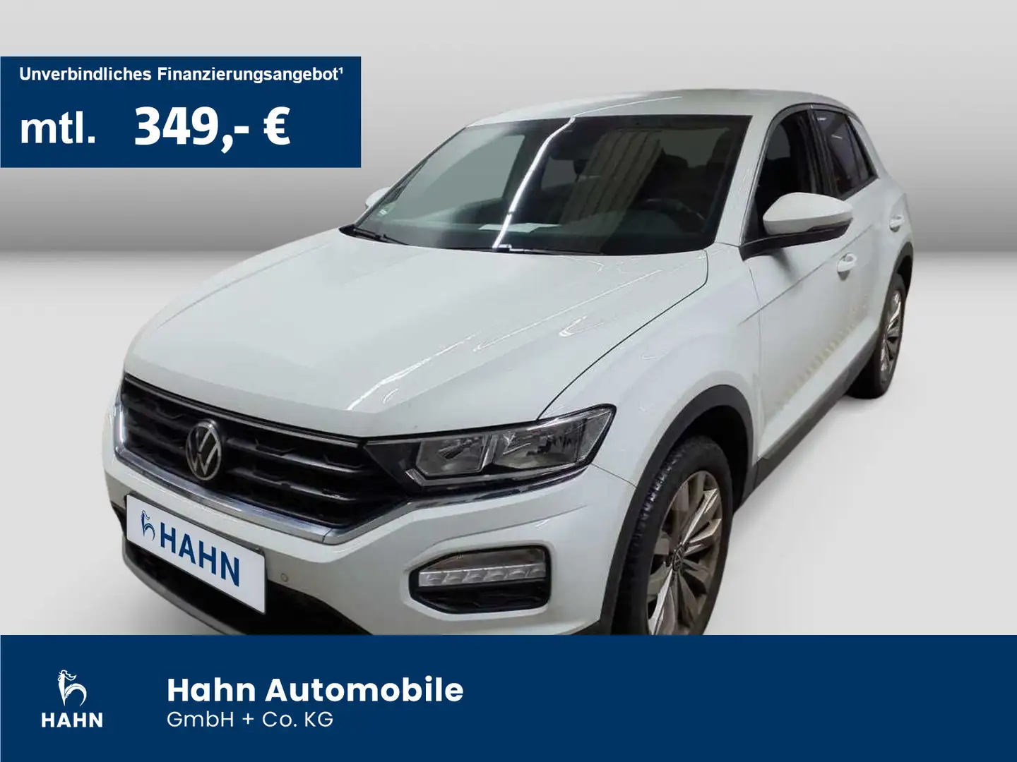 Volkswagen T-Roc 1.5TSI DSG Sport CAM NAV Climatronic Weiß - 1