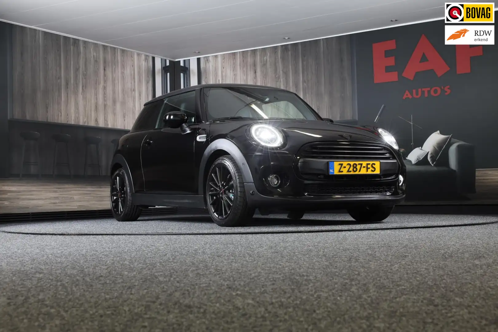 MINI Mini 1.5 BLACK EDITION / AUT/ Navi / Ecc / Leder / Black - 1