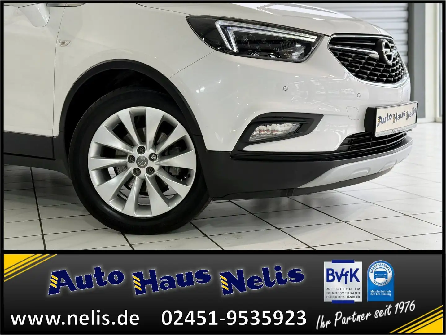 Opel Mokka X 1,4 Turbo 4x4 Innovation Autom. LED Navi Bianco - 2