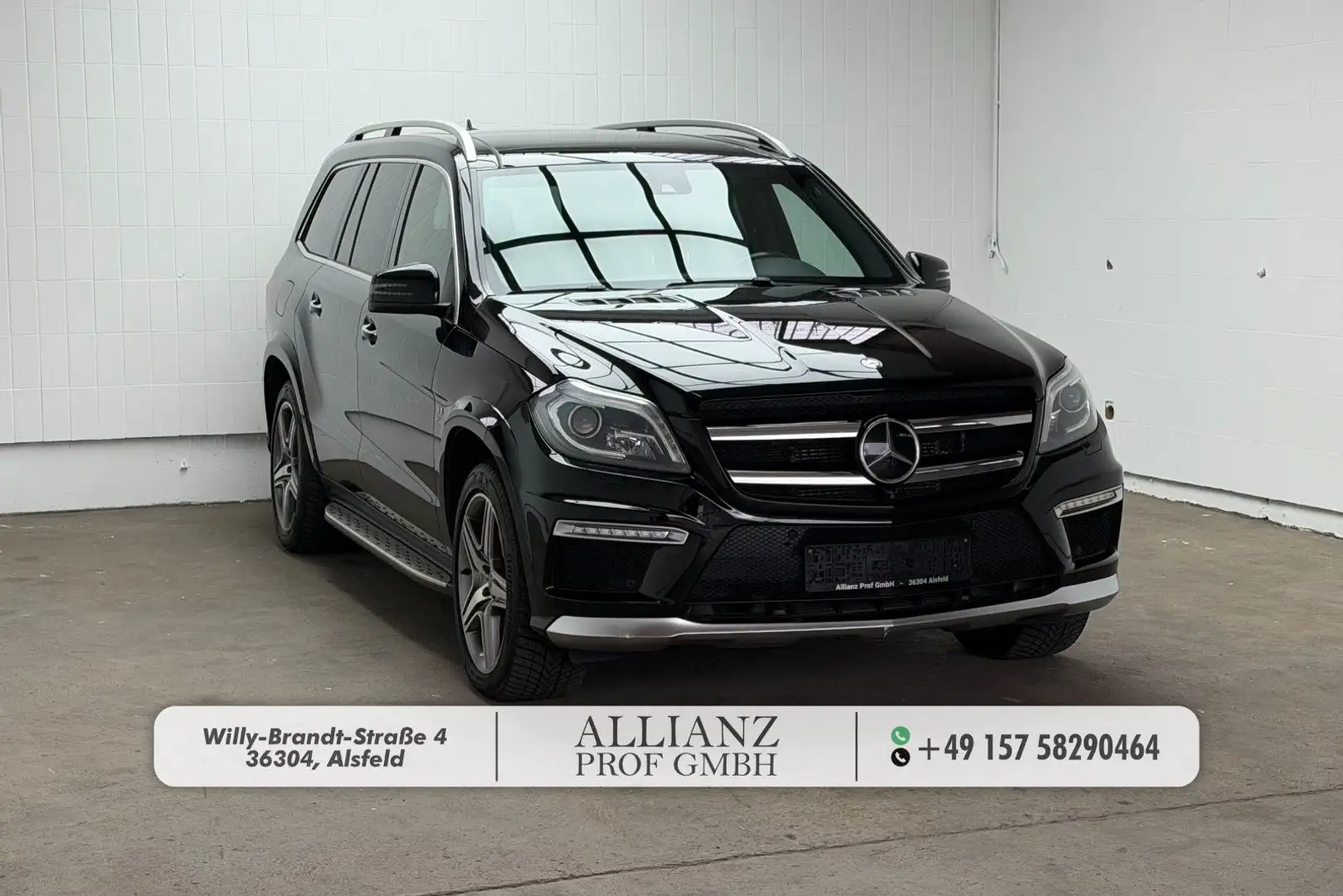 Mercedes-Benz GL 63 AMG 4Matic ACC 360° 3-Zonen Pano H/K AHK Negro - 1