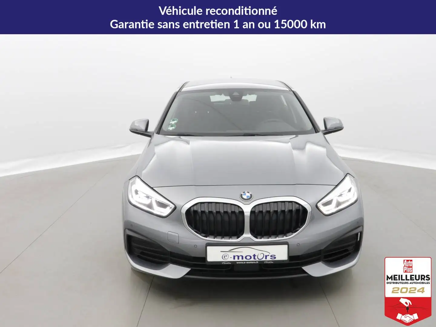 BMW 116 116i 109 +GPS +PDC AV/AR Blanc - 2
