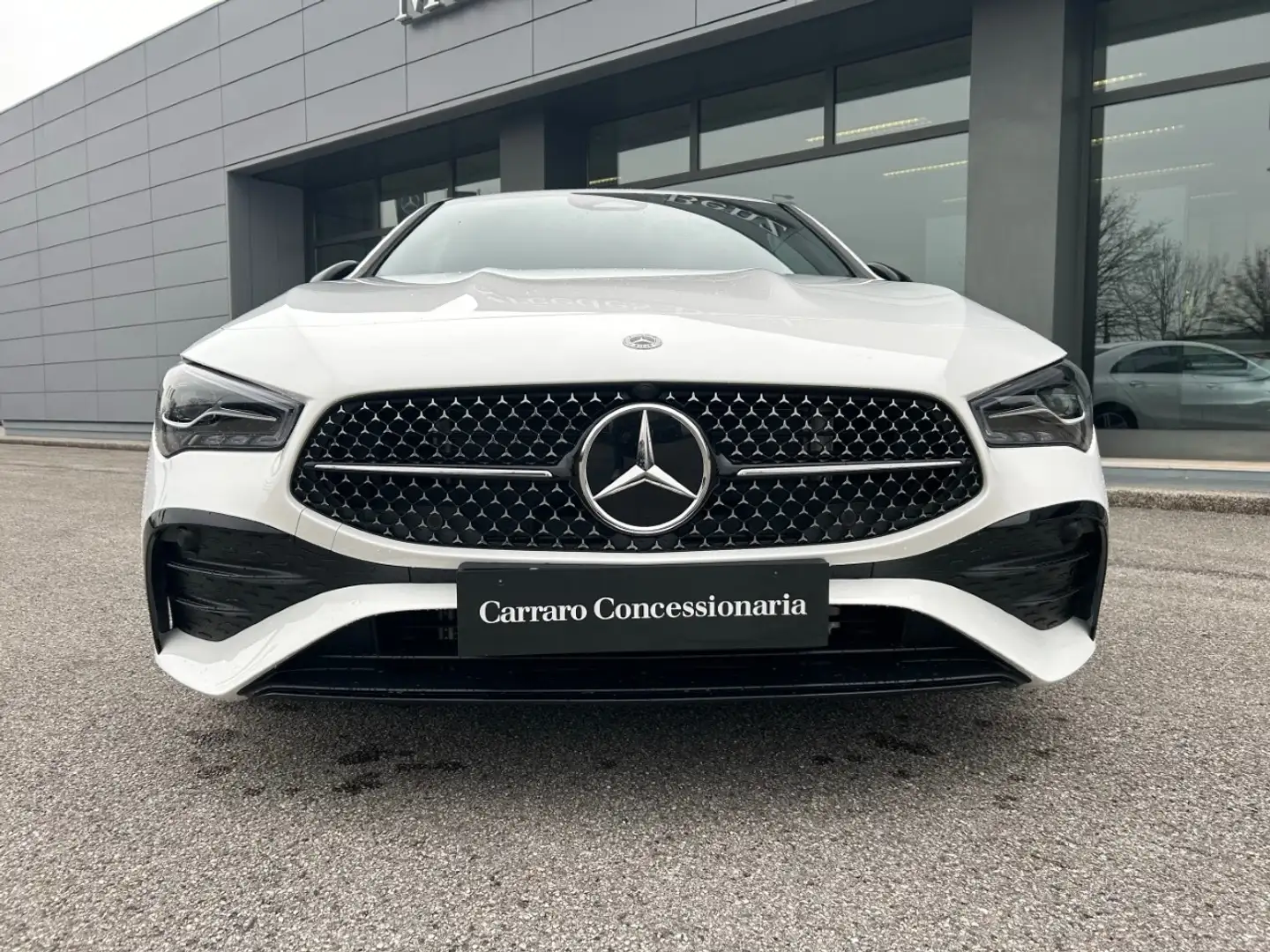 Mercedes-Benz CLA 180 d Automatic Coupe' Bianco - 2