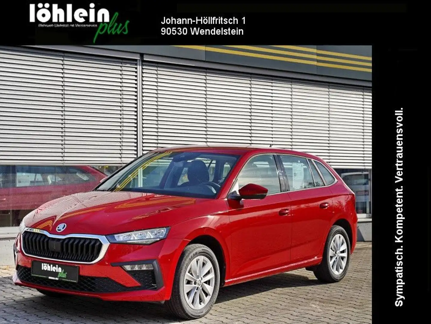 Skoda Scala Selection*ANHÄNGKPLG+SHZ+PDC.CAM+LED Rosso - 1