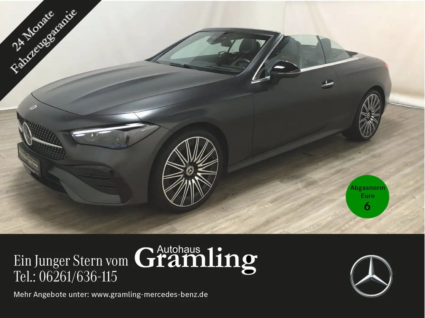 Mercedes-Benz CLE 300 4M Cab AMG Mattlack*Standh*Distr*Sitzkli Grau - 1