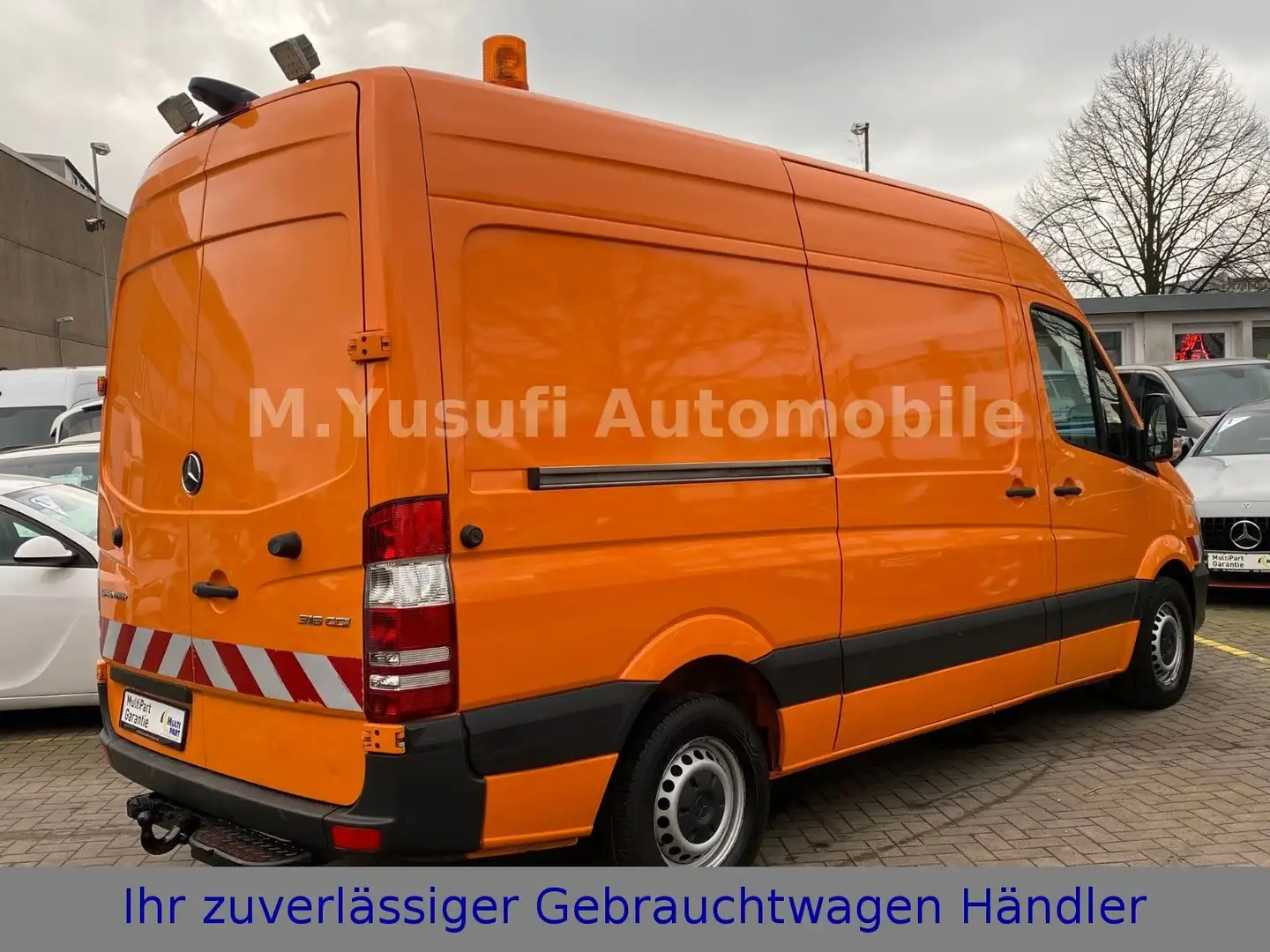 Mercedes-Benz Sprinter SPRINTER 316 CDI KASTEN NAVI|R-CAM|AHK|STANDH. Orange - 2