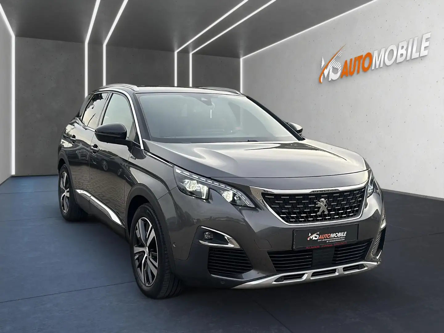 Peugeot 3008 Allure GT+LED+AHK+VIRTUAL+LEDER Grau - 2