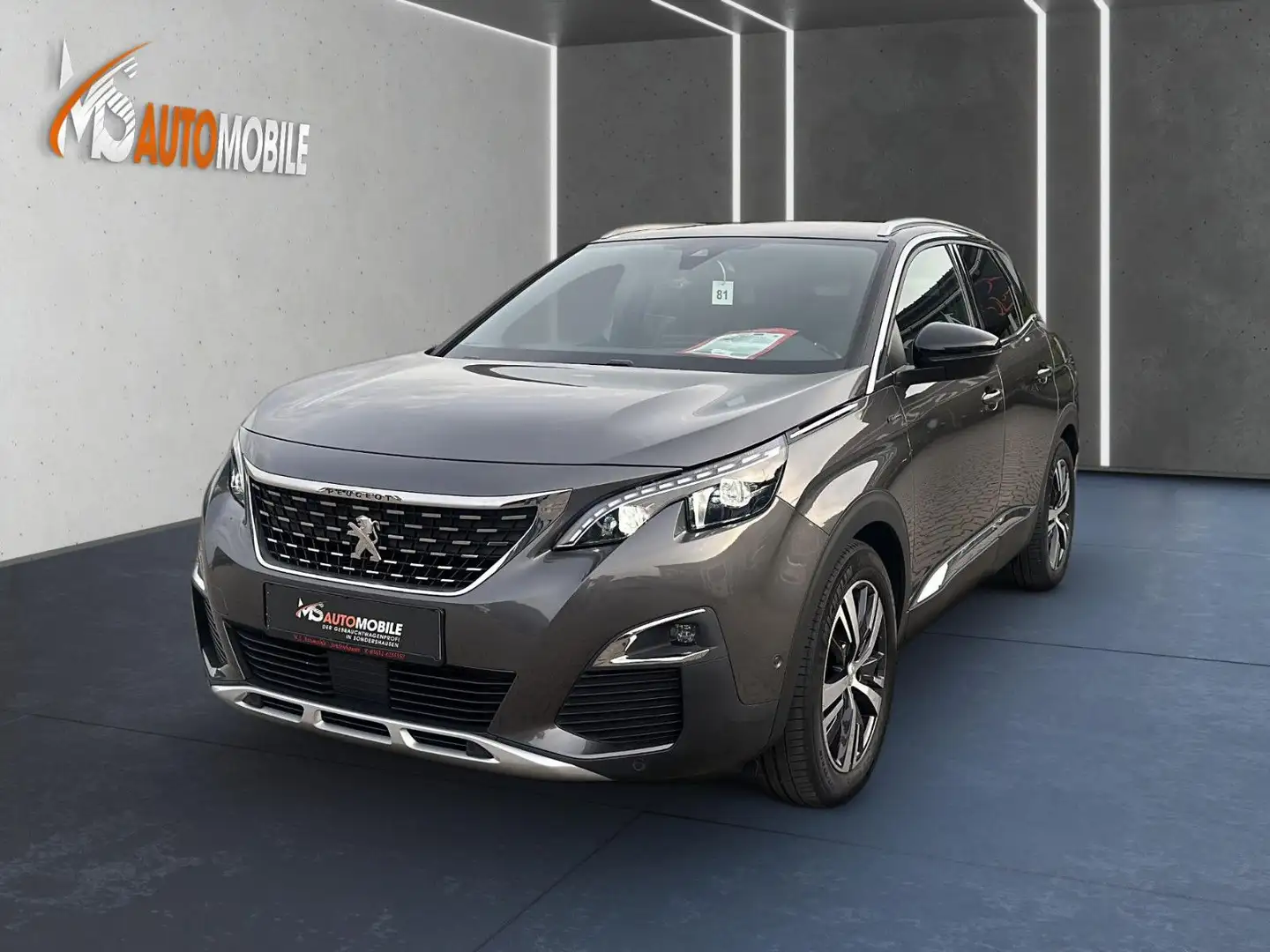 Peugeot 3008 Allure GT+LED+AHK+VIRTUAL+LEDER Grau - 1