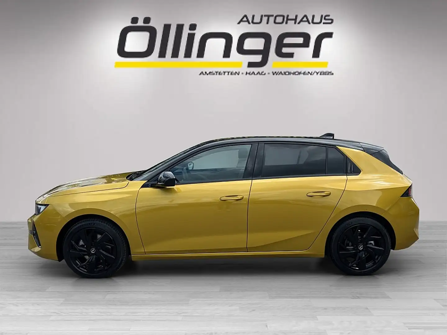 Opel Astra 1,2 Turbo MHEV GS Aut. Gelb - 2