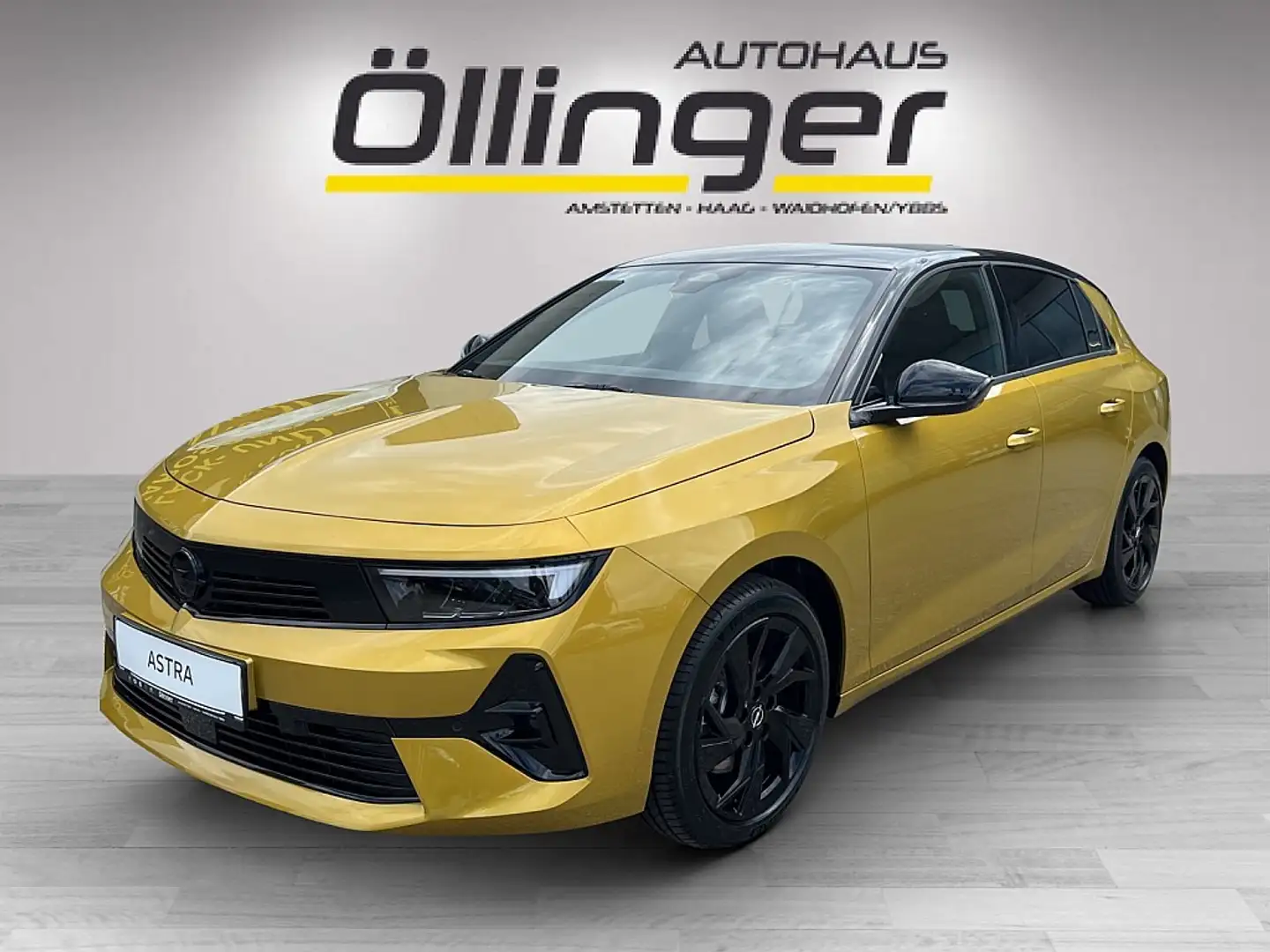 Opel Astra 1,2 Turbo MHEV GS Aut. Gelb - 1