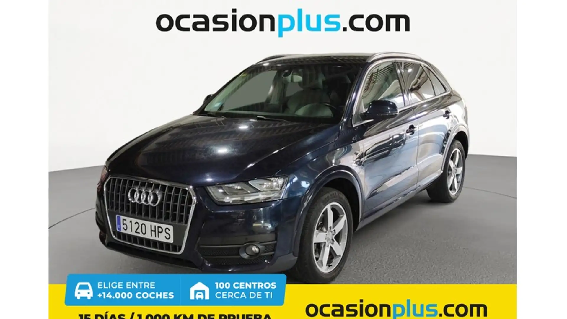 Audi Q3 2.0TDI Ambition quattro S-Tronic 177 Azul - 1