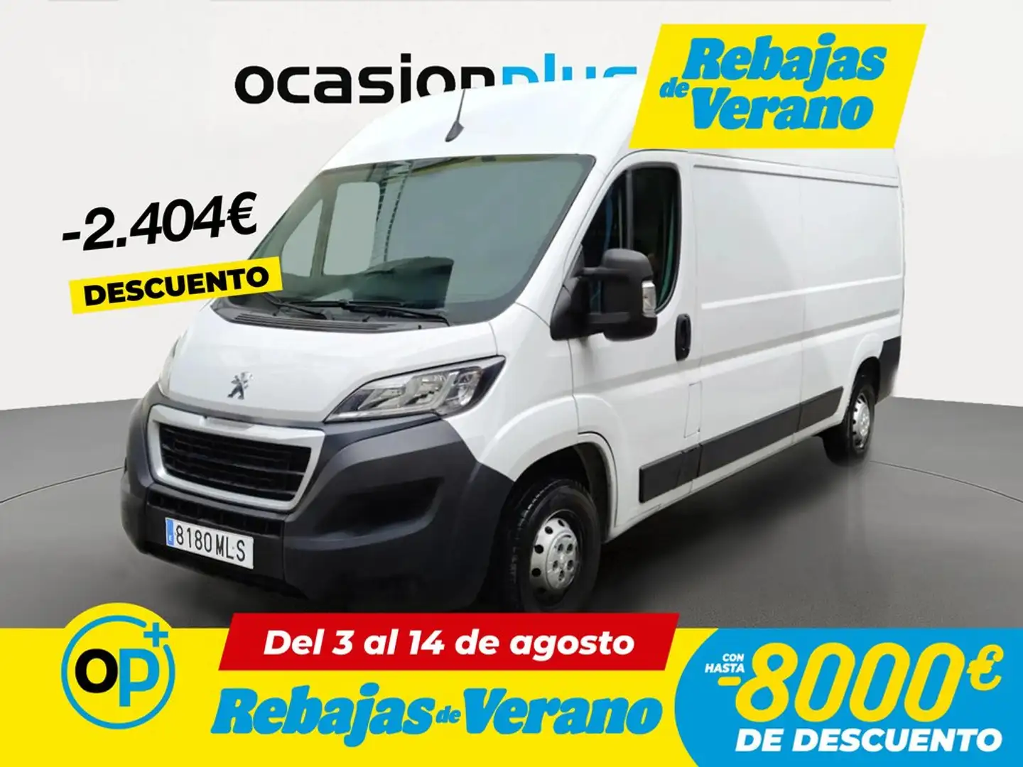Peugeot Boxer Furgón 2.2BlueHDI 335 L3H2 S&S 140 Blanco - 1