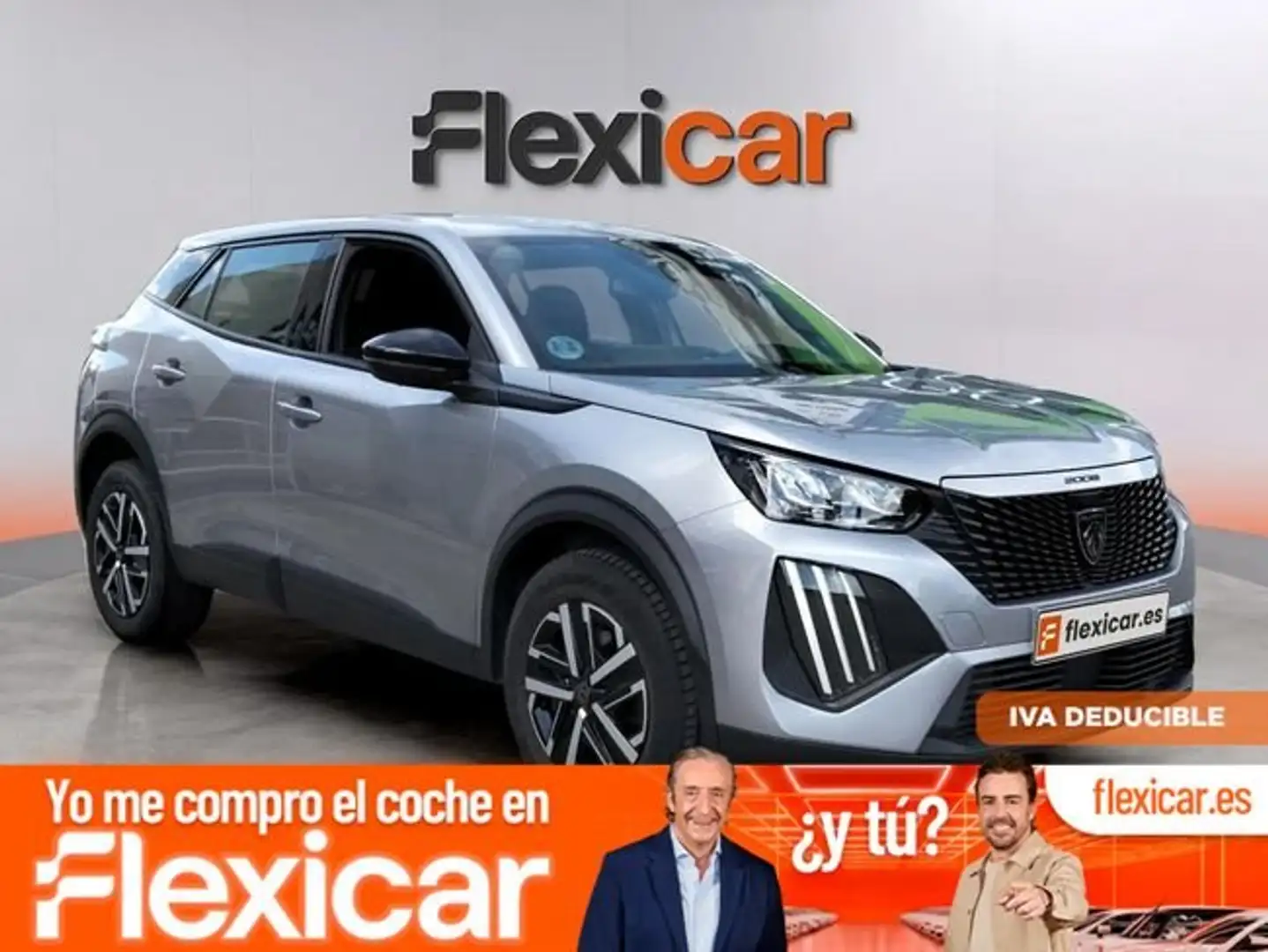 Peugeot 2008 1.2 PureTech S&S Active 100 Gris - 1