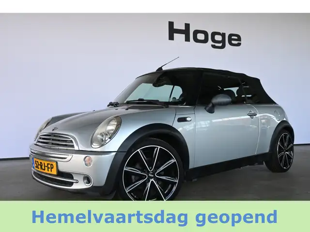 MINI One Cabrio Mini 1.6 Pepper Airco Lichtmetaal TEKST LEZEN! All