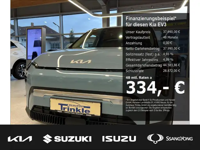 Kia EV3 81,4 KWH EARTH P3+P4+P4+P5+P7 Navi Leder 360 Kamer