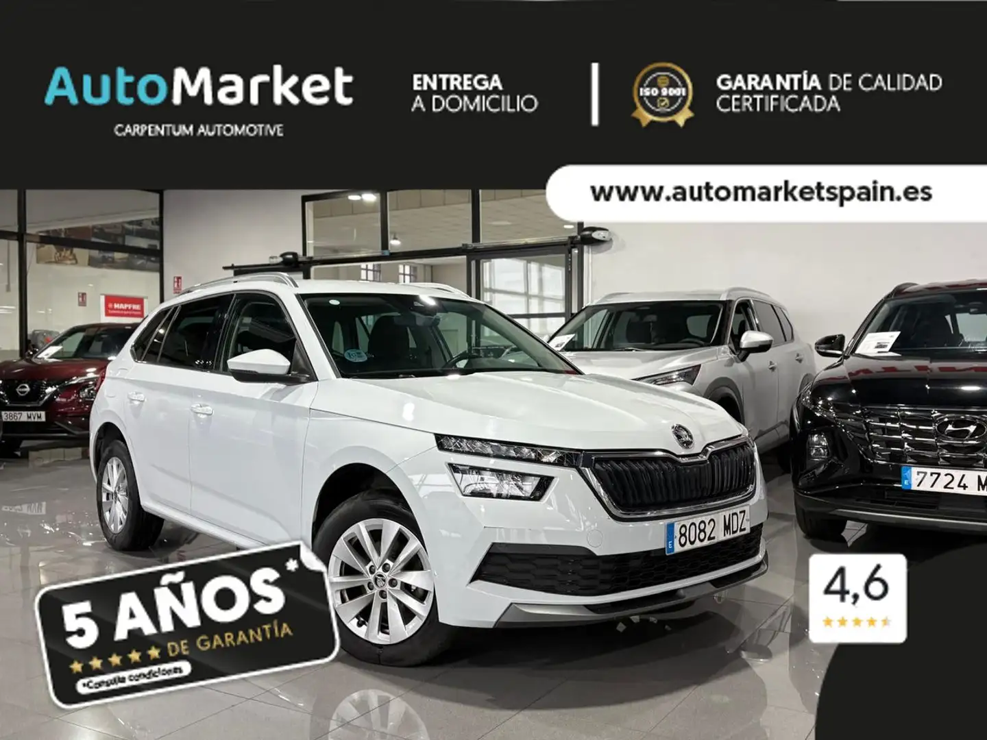 Skoda Kamiq 1.0 TSI Ambition 81kW Weiß - 1
