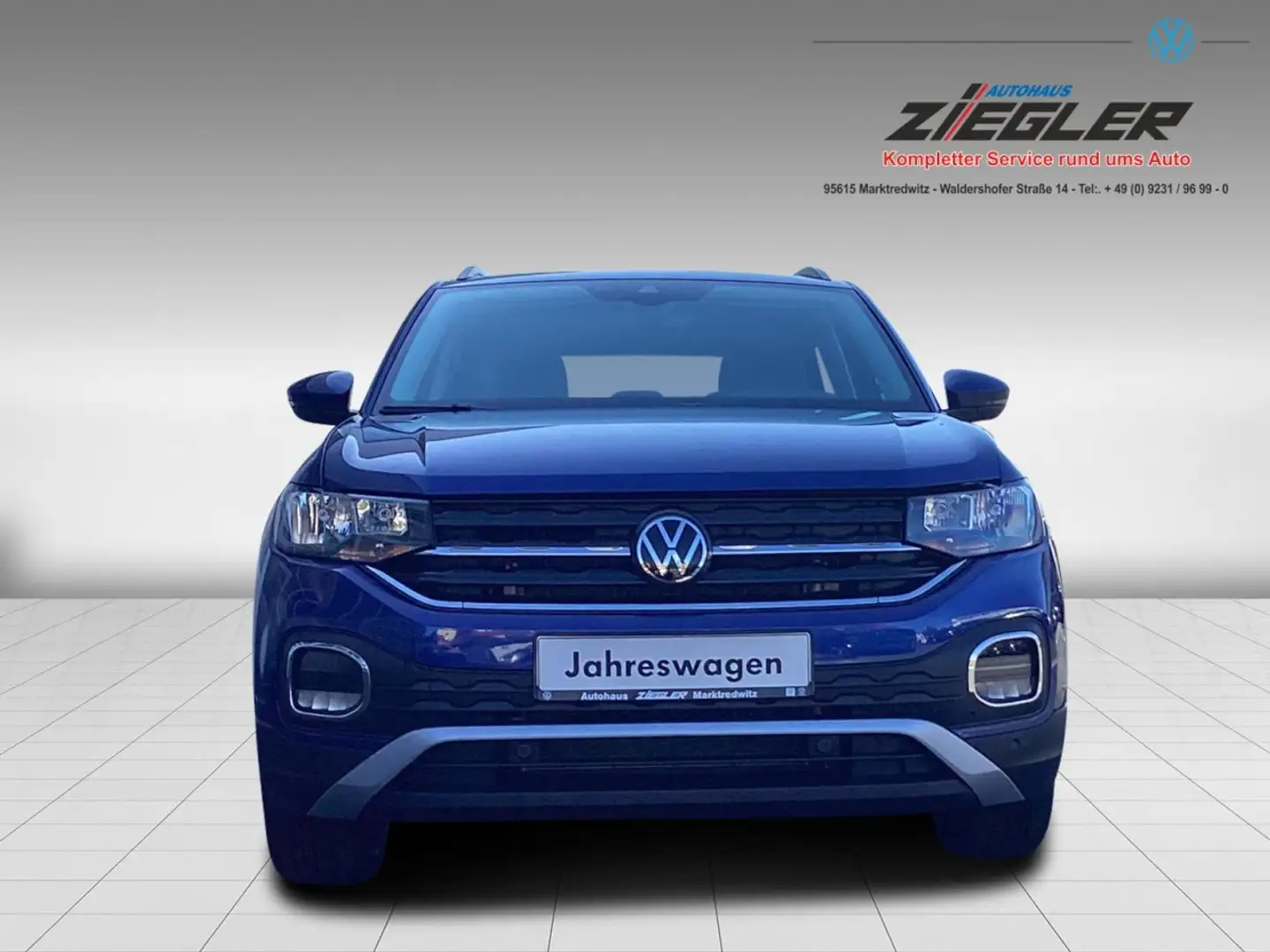 Volkswagen T-Cross Klima Navi Einparkhilfe Sitzheizung Fenster el. Blau - 2