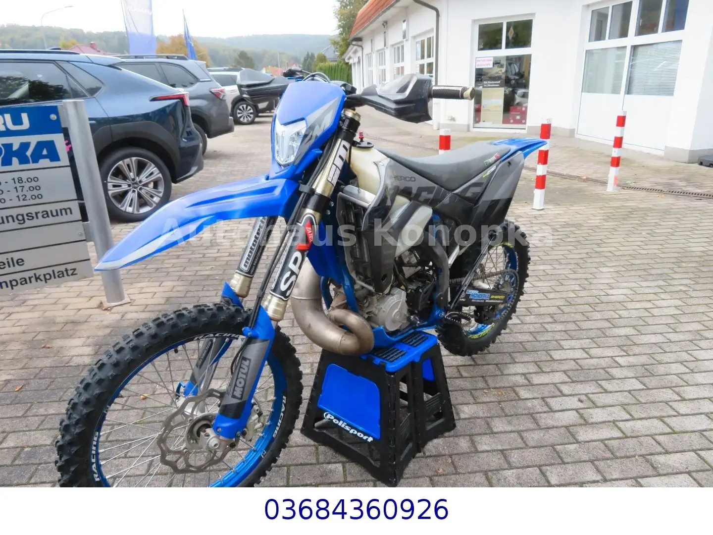 Sherco 250 SEF actory 2024 59 BH viel Zubehör Blau - 1