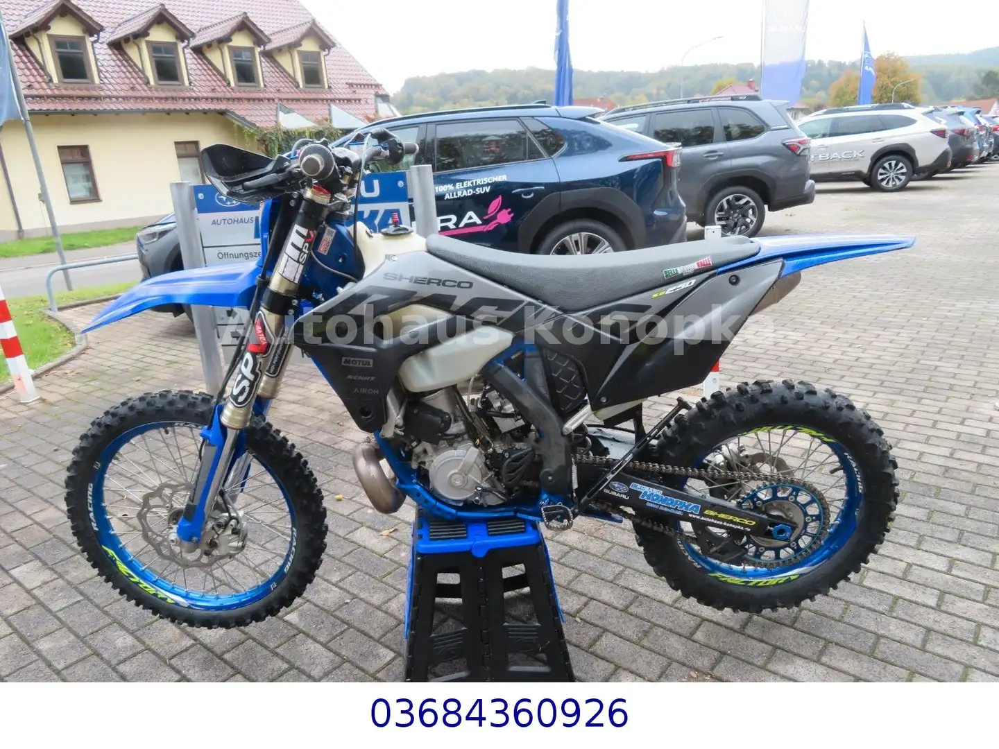 Sherco 250 SEF actory 2024 59 BH viel Zubehör Blau - 2