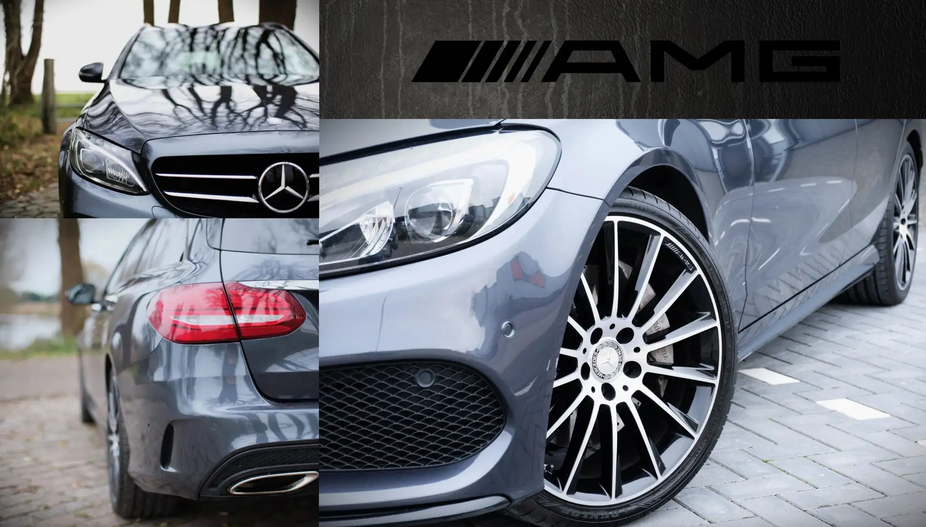 Mercedes-Benz C 250 AMG Line Estate Grijs - 2