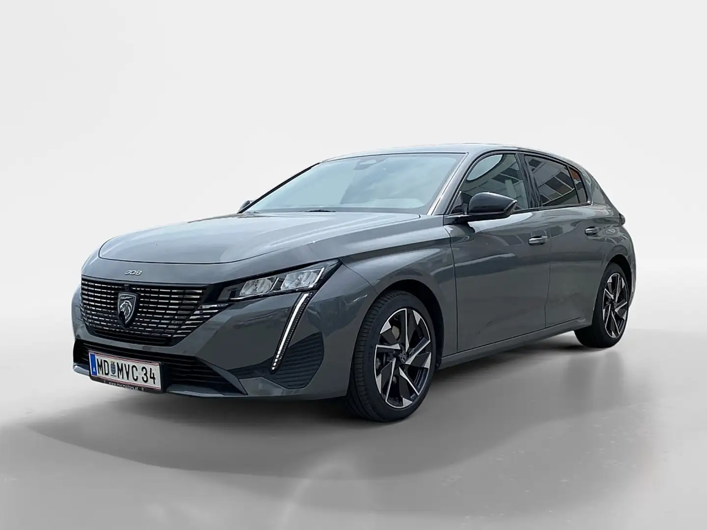 Peugeot 308 Hybrid 136 e-DSC6 Allure Grau - 1