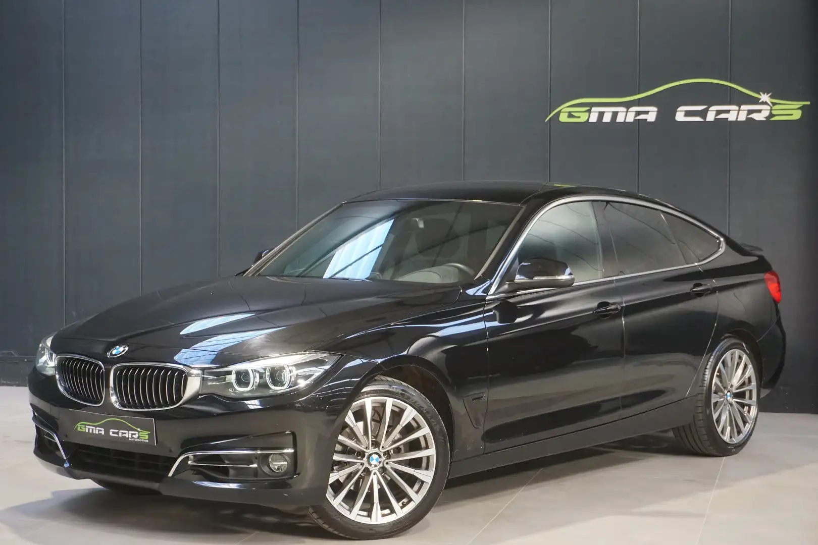 BMW 320 iA Gran Turismo Automaat-Navi-Leder-Cam-Garantie Noir - 1