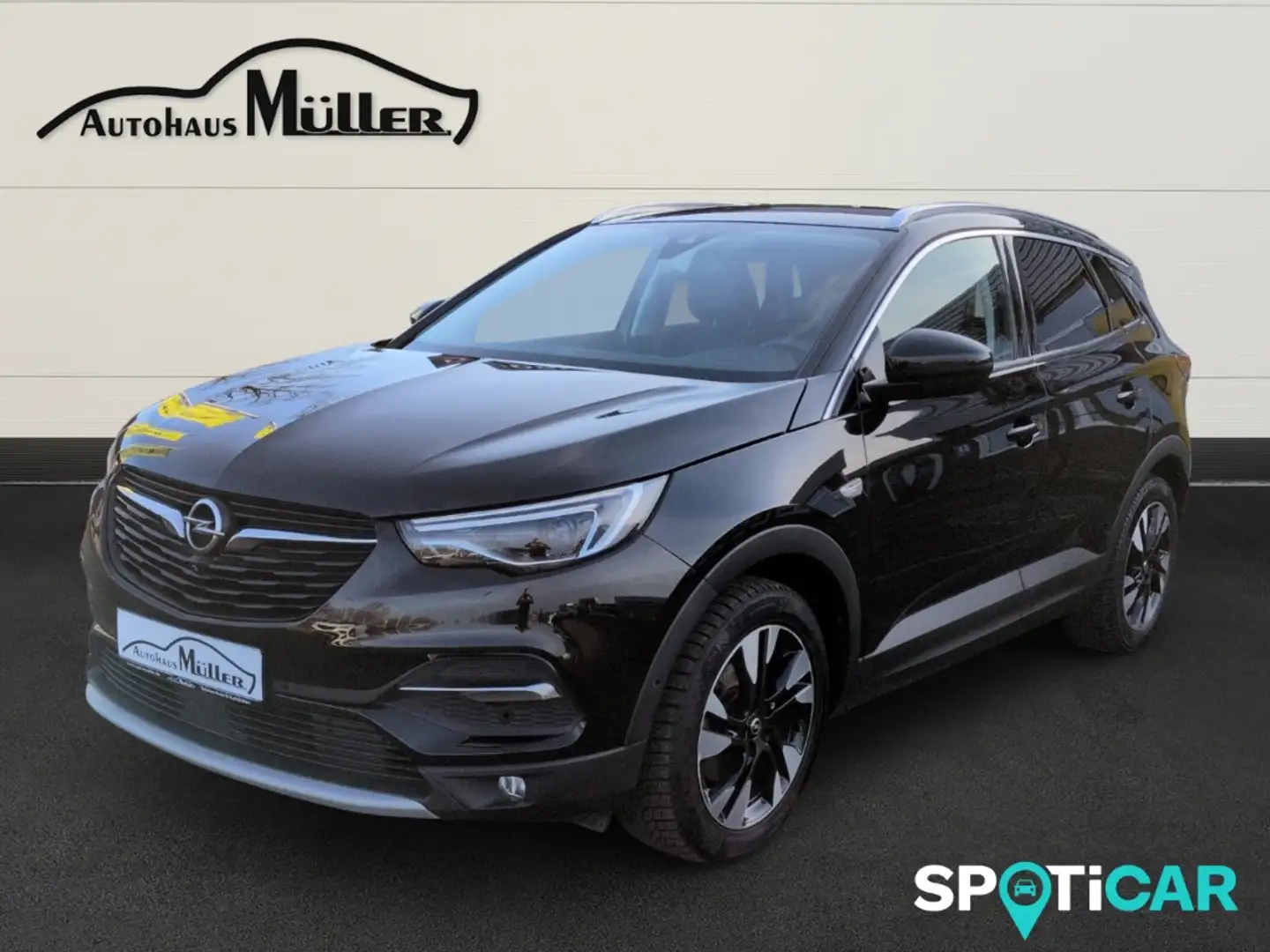 Opel Grandland X Ultimate 1.2 Turbo AHK-abnehmbar Navi SHZ LHZ Schwarz - 1