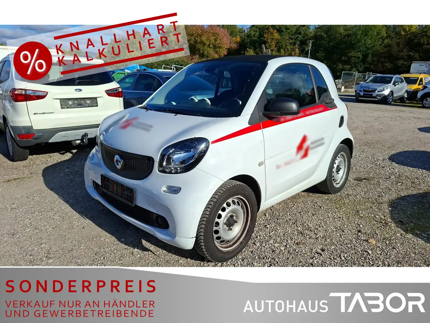 smart forTwo coupe (52kW) Klimaaut. SHZ BT GRA - 1