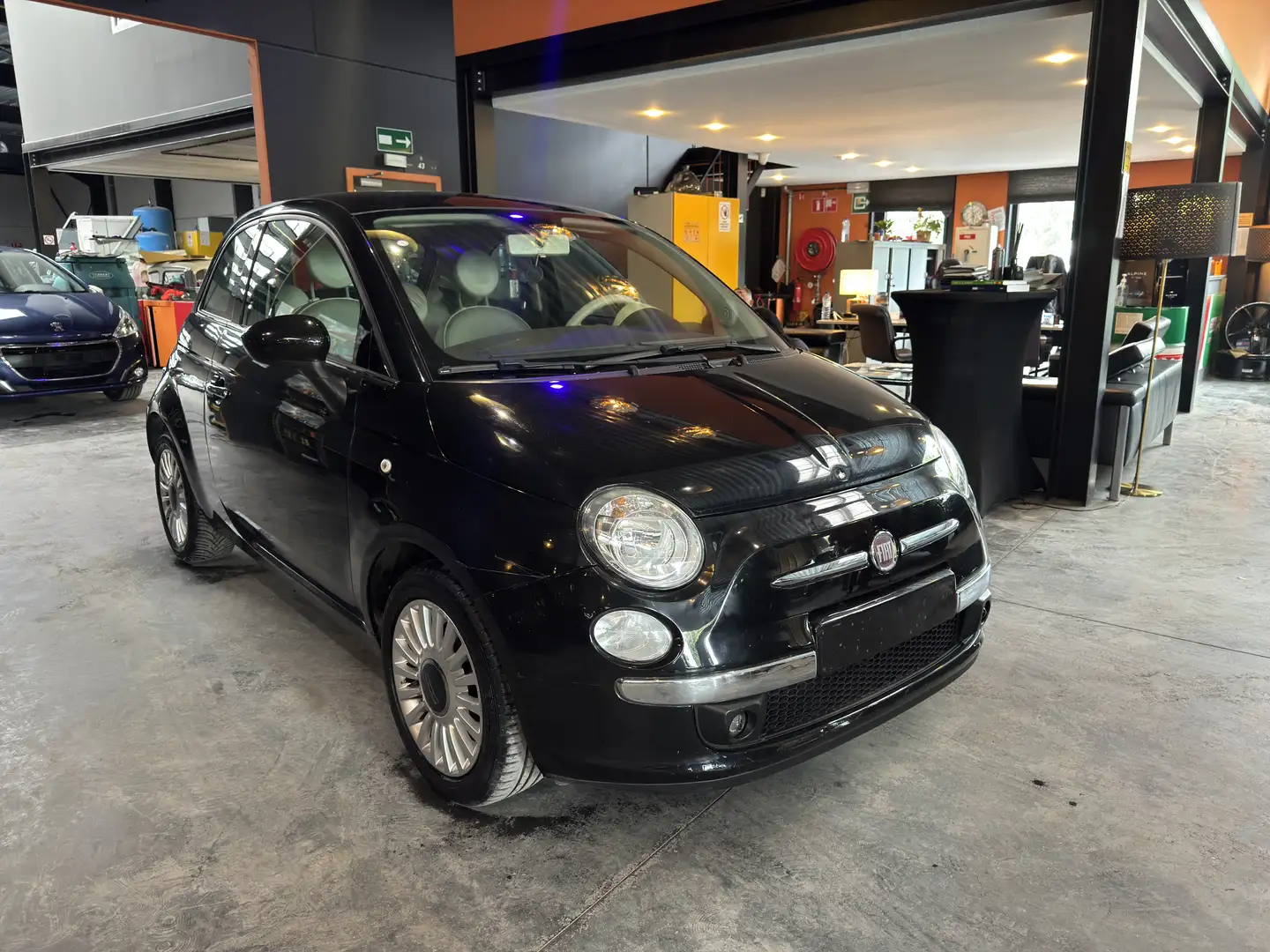 Fiat 500 1.2i Lounge Stop//12 MOIS DE GARANTIE Blauw - 1
