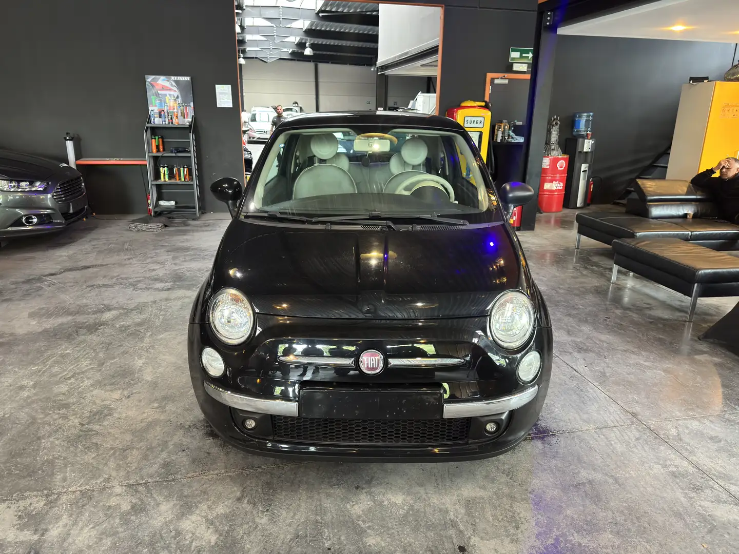 Fiat 500 1.2i Lounge Stop//12 MOIS DE GARANTIE Blauw - 2