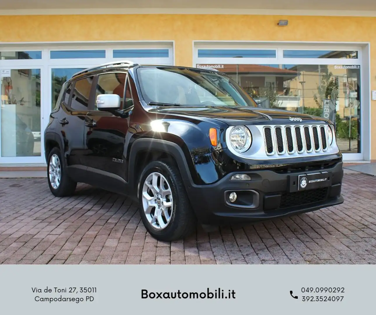 Jeep Renegade Renegade 1.6 mjt Limited fwd 120cv my18 Nero - 1