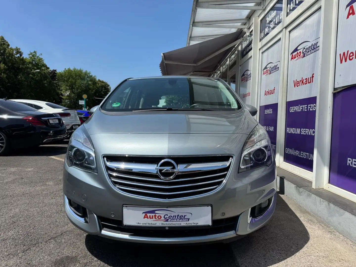 Opel Meriva B #Aut.#*1.Hand*Navi*Sitz+Lnkradhzg*Leder Silver - 2