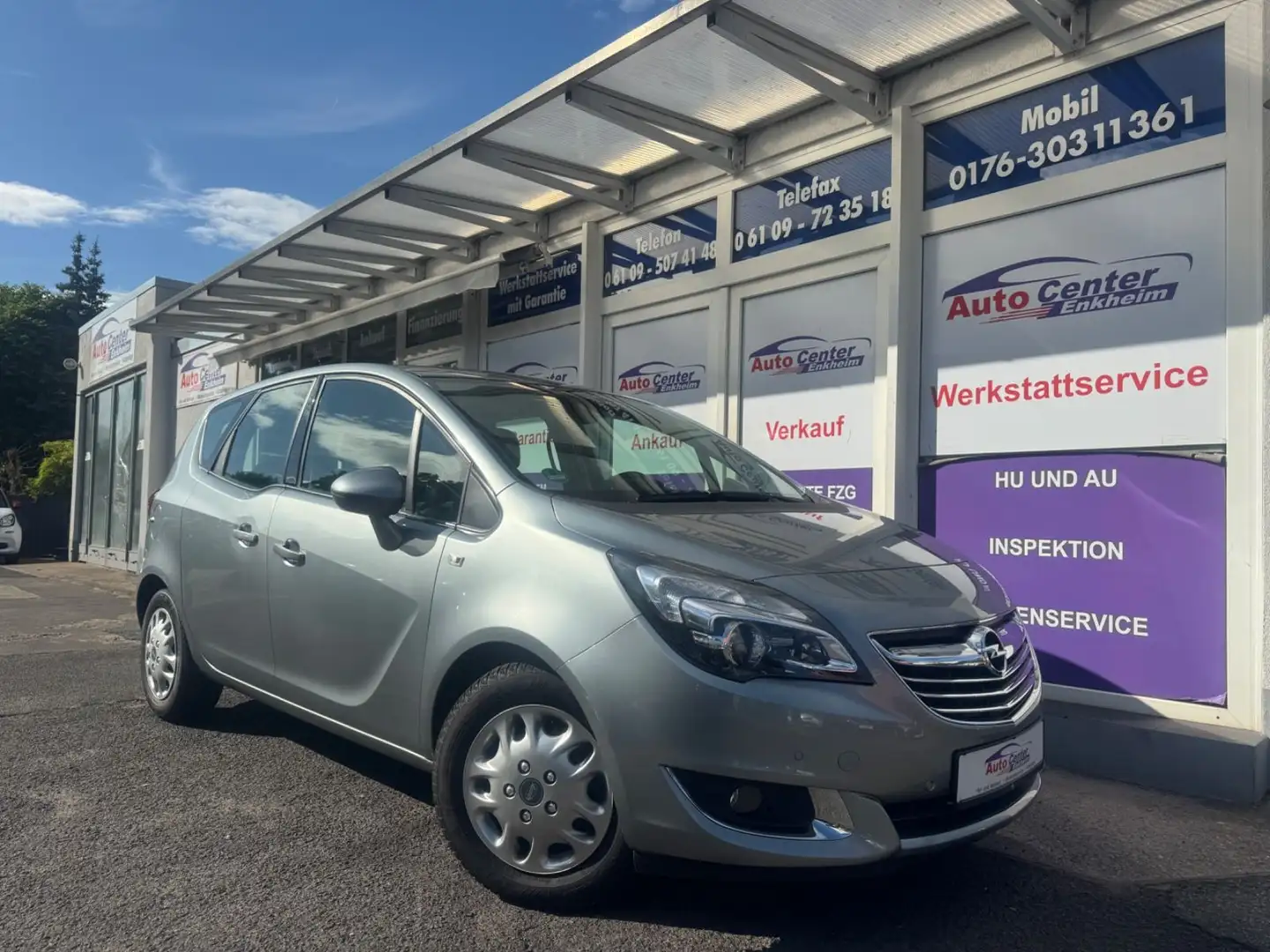 Opel Meriva B #Aut.#*1.Hand*Navi*Sitz+Lnkradhzg*Leder Argent - 1