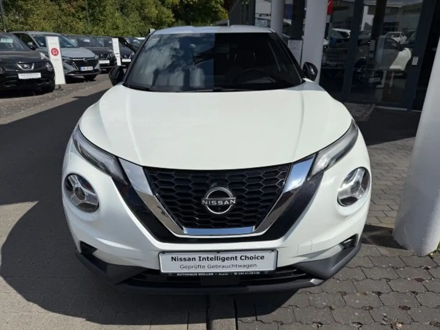 Nissan Juke JUKE 1.0 DIG-T 114 PS 7DCT TEKNA Bose Propilot Wit - 2