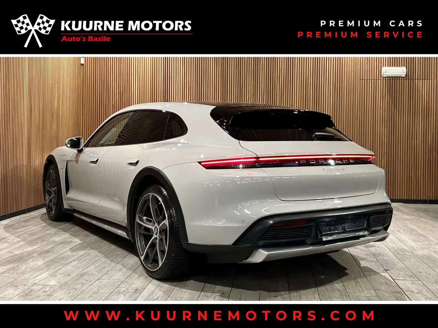 Porsche Taycan 4S Cross Turismo 21\/Pano/Cam/AirSus *1j garantie* Grijs - 2