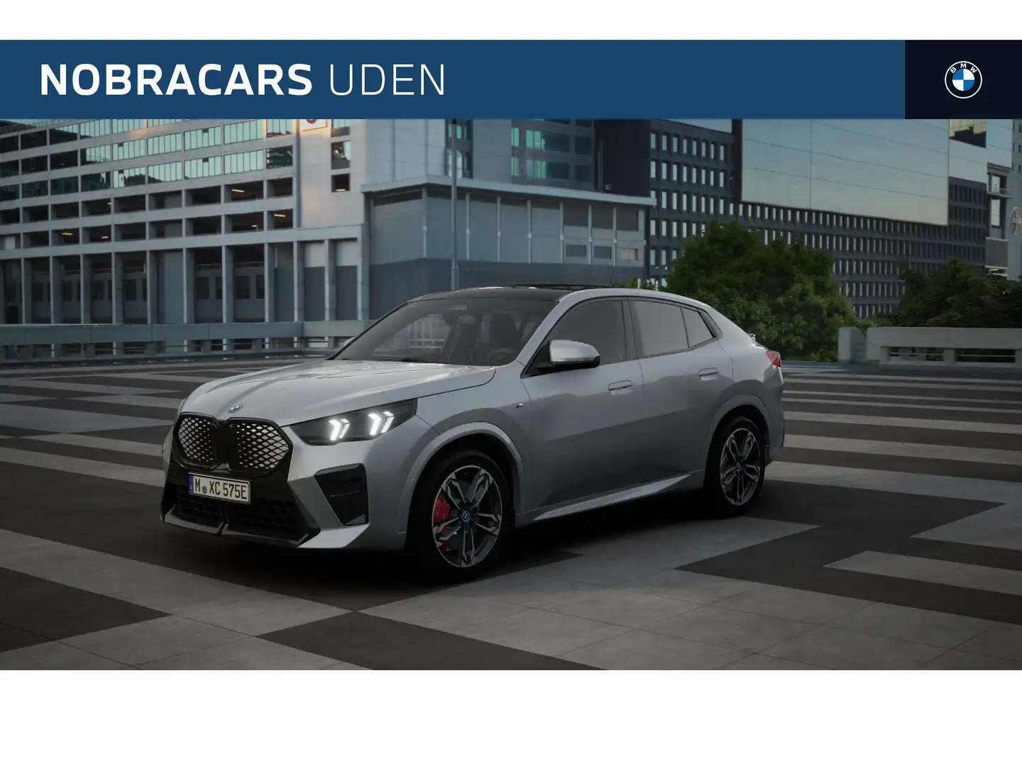 BMW iX2 eDrive20 M Sport / Panoramadak / Sportstoelen / Ad Grijs - 1