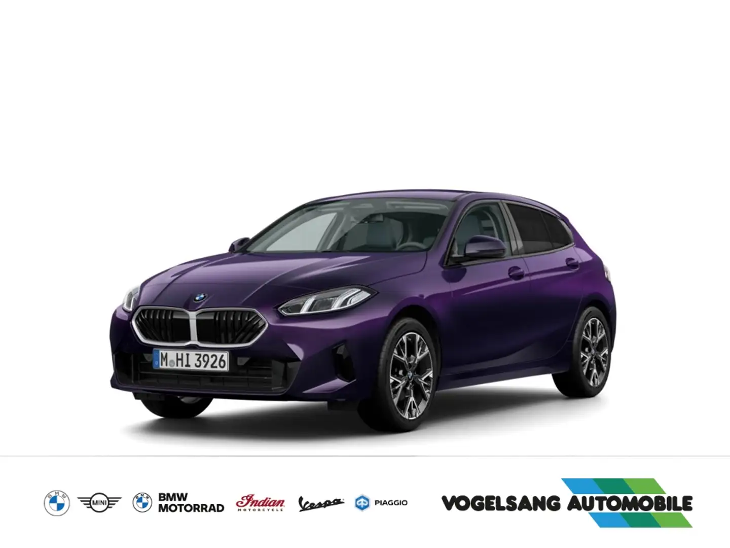 BMW 120 i,M Sport,AHK,H&KSound,18''LMFelge,ACC,Sportsitze Violett - 1