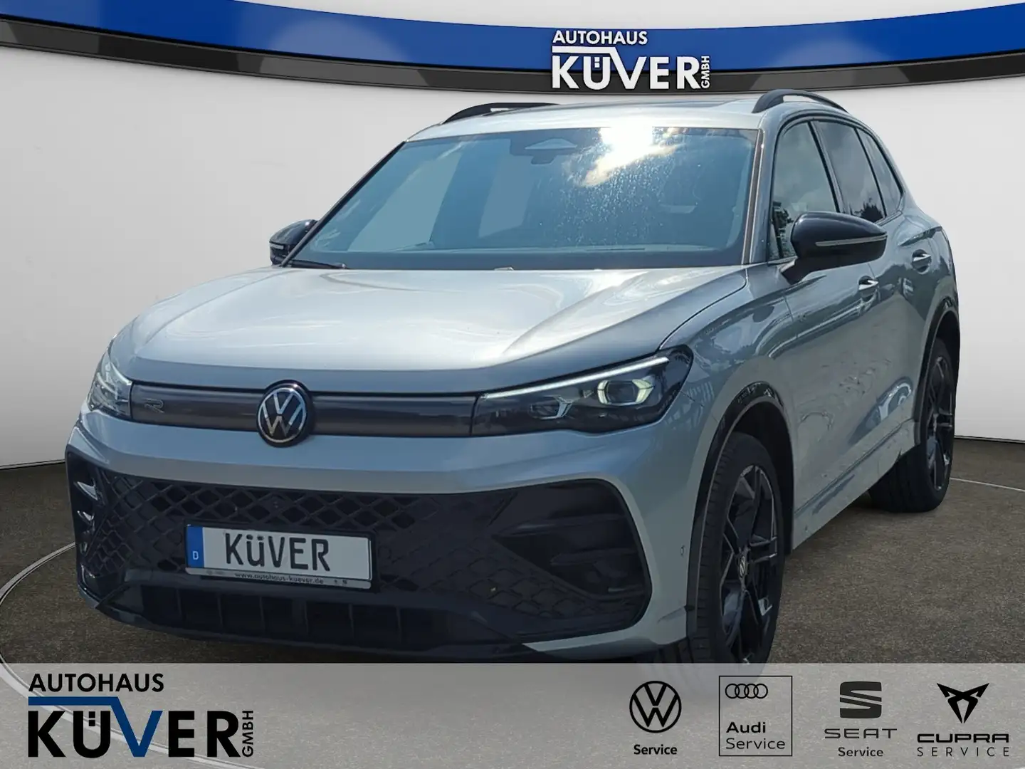 Volkswagen Tiguan R-Line 2,0 TDI DSG 4M+Navi+Pano+ACC+AHK Silber - 1
