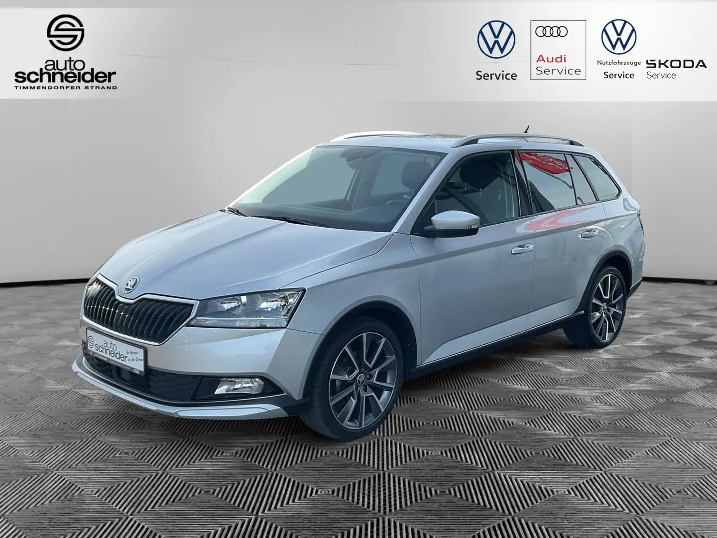 Skoda Fabia Combi 1.0 TSI ScoutLine Extension Smart-Link Klima Zilver - 1