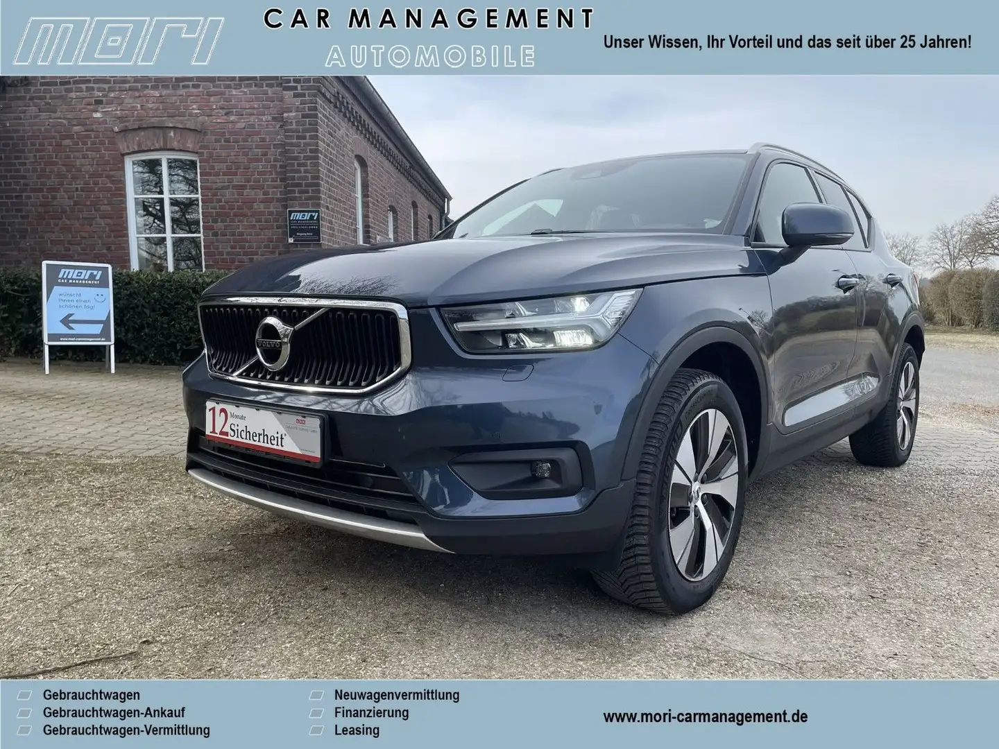 Volvo XC40 Momentum T2 Pro /RFK/LKA/BLIS/LED/ Bleu - 1