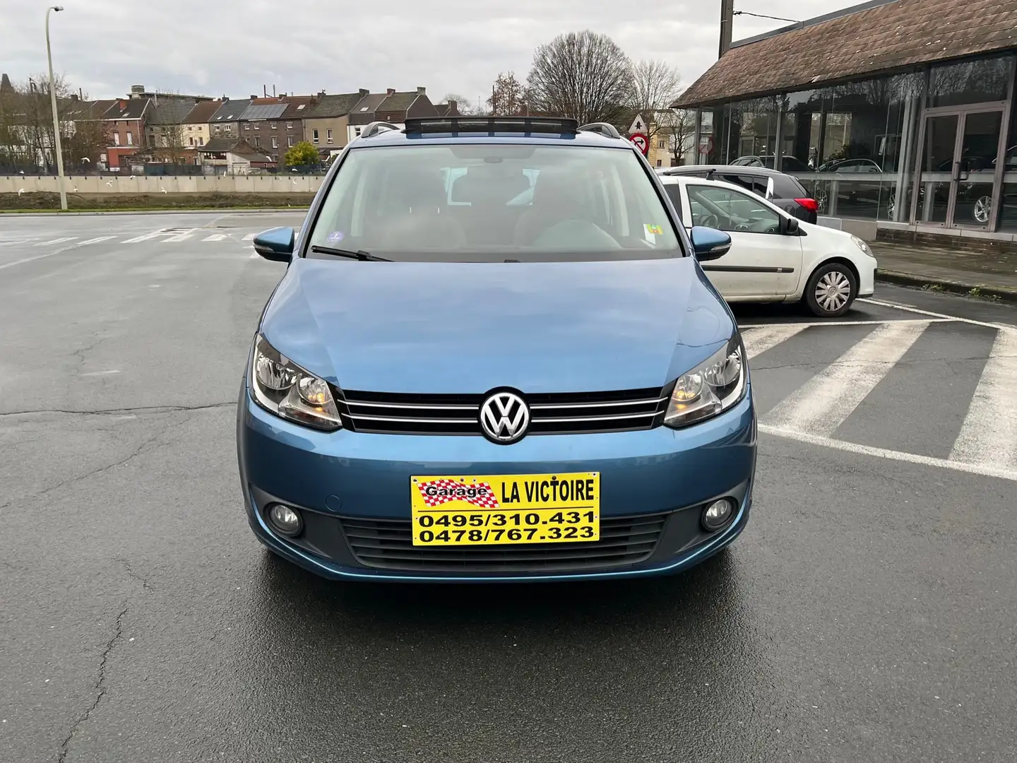 Volkswagen Touran 1.2 TSI 7 PLaces CLim/GPS/Toit panoramique Bleu - 1