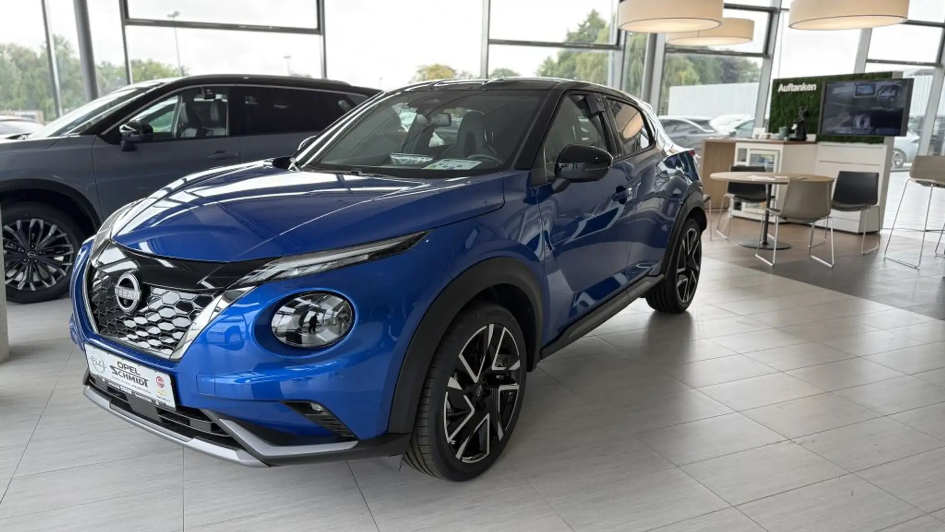 Nissan Juke 1.6 Hybrid 4AMT N-Design (2019) Blau - 2