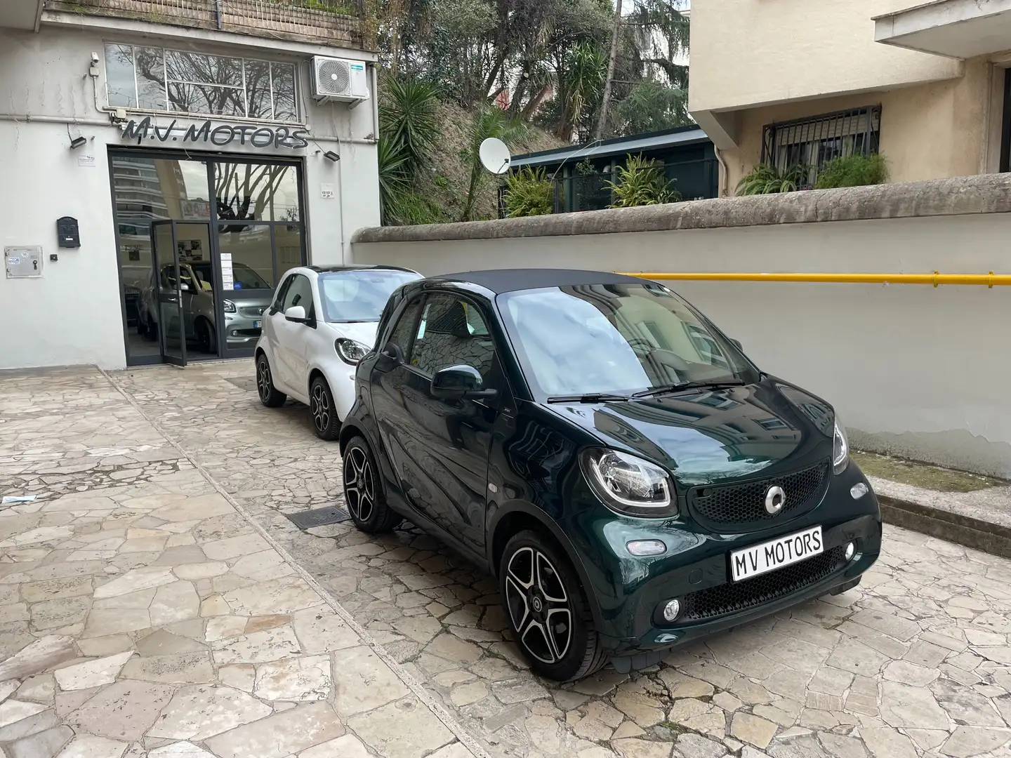 smart forTwo 0.9 Turbo twinamic Prime pelle Verde - 1