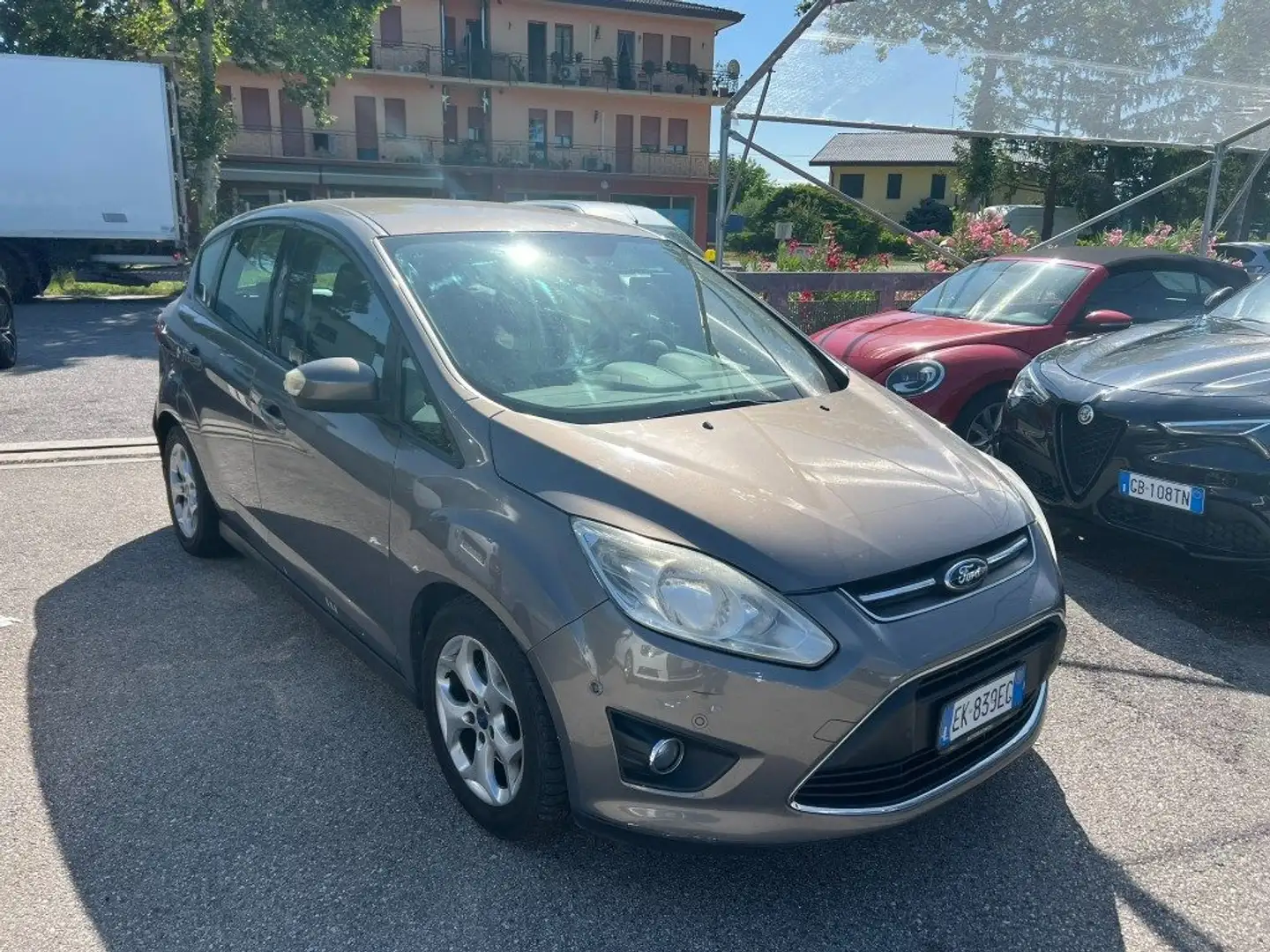 Ford C-Max 7 2.0 TDCi 115CV Powershift Plus Automatica Grigio - 2