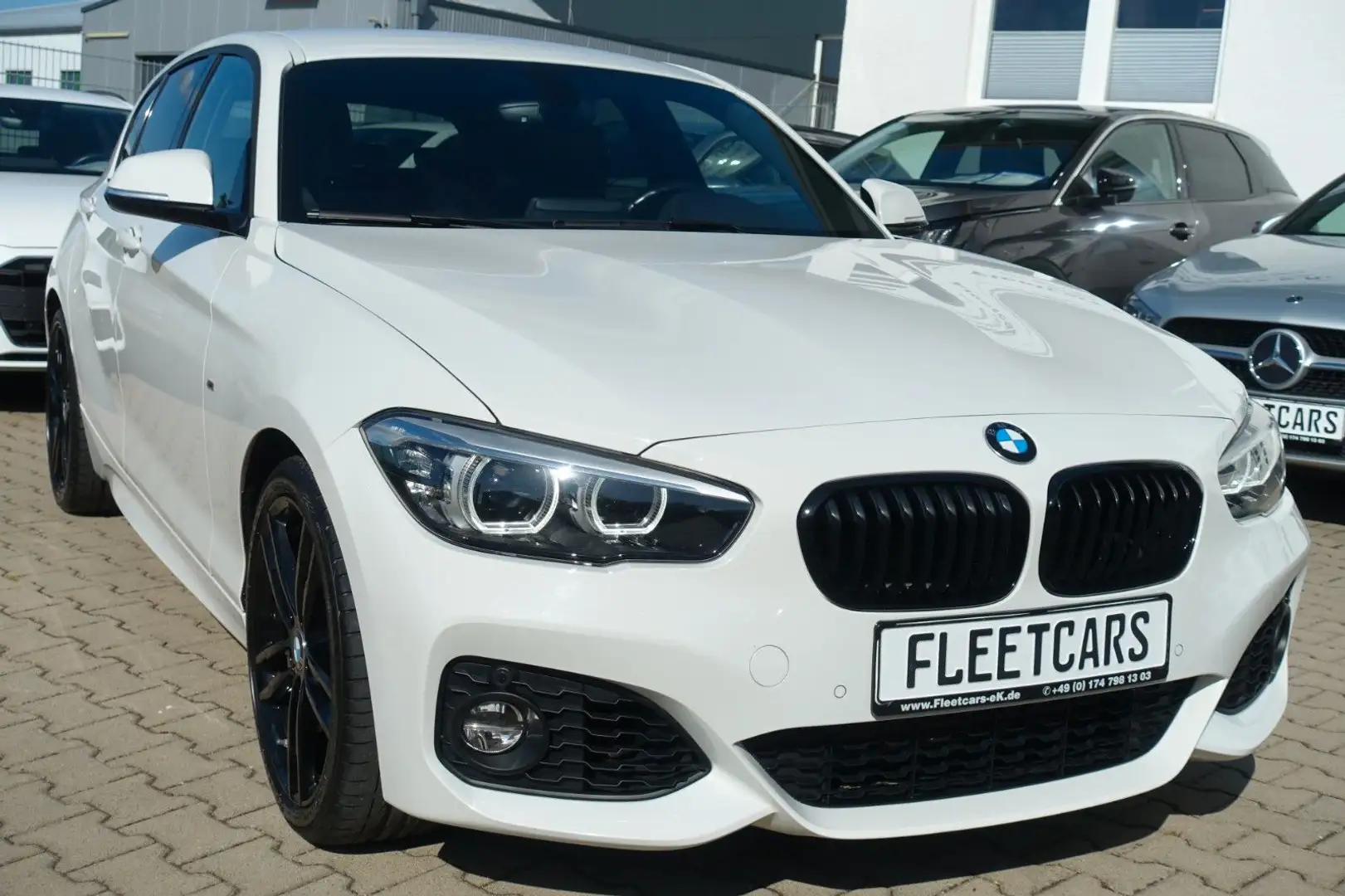 BMW 118 i Edition M Sport Aut. - M Paket -Leder -LED Blanc - 2