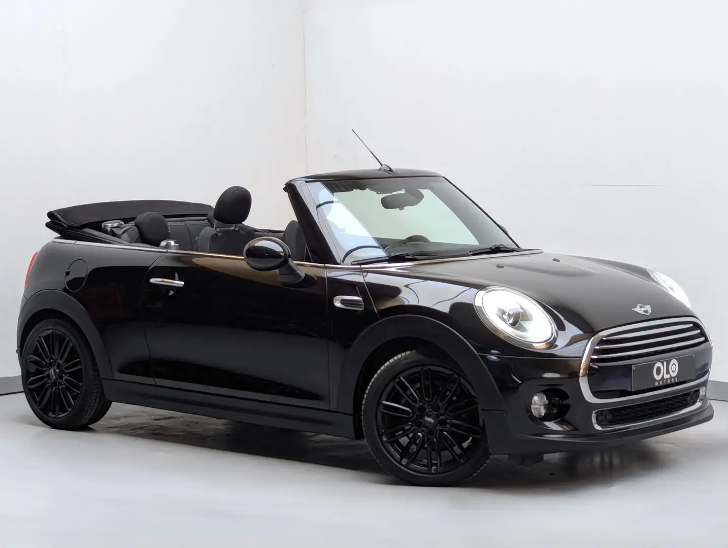 MINI Cooper D Cabrio Mini Cabriolet 1.5 D Cooper -NAVI-CUIR-CLIM-RADARS Noir - 2